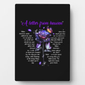 Ein Brief aus dem Himmel Fotoplatte (Vorderseite)