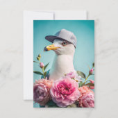 Ein Brief mit einer Möwe danke (Vorderseite)