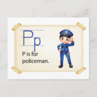 Ein Brief P für Polizisten