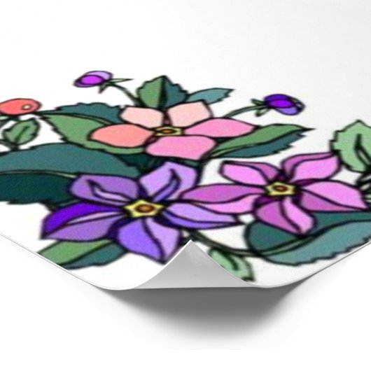 Ein Brief von einem Freund Poster (Ecke)