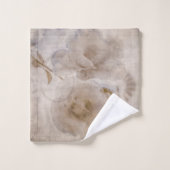 Ein Brief von gestern - Antike Rose und Windmühle Badhandtuch Set (Waschlappen)