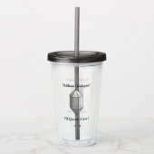 Ein brillanter Geologe-Pun in Quartz Acryltrinkbecher (Vorderseite)