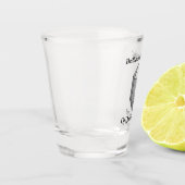 Ein brillanter Geologe-Pun in Quartz Schnapsglas (Links)