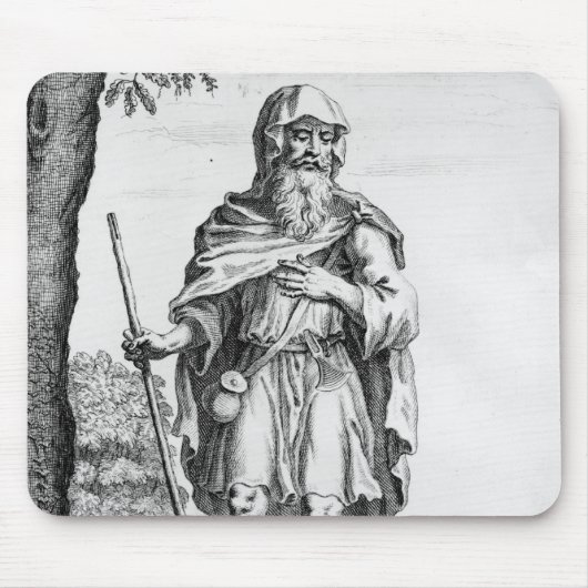 Ein britischer Druide, graviert von van Der Gucht, Mousepad (Vorne)