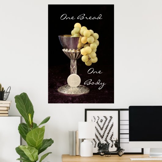 Ein Brot pro Körper Poster (Heimbüro)