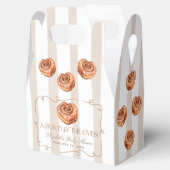 Ein Brötchen im Ofen Zimtschnecken-Themen-Baby-Par Geschenkschachtel (Geöffnet)