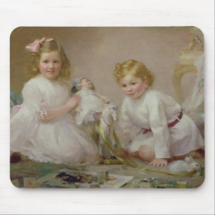 Ein Bruder und eine Schwester, die, 1915 spielen Mousepad