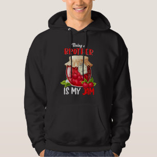 Ein Bruder zu sein ist mein Ding Cute Familie Gesc Hoodie