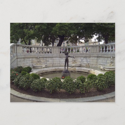 Ein Brunnen im Berg Washington Postkarte (Vorderseite)