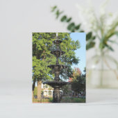 Ein Brunnen in Pella Iowa Postkarte (Stehend Vorderseite)