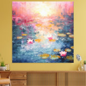 Ein Brush mit Schönheit Leinwanddruck (Insitu (Wohnzimmer))