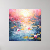 Ein Brush mit Schönheit Leinwanddruck (Vorderseite)