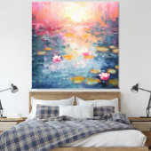 Ein Brush mit Schönheit Leinwanddruck (Insitu (Schlafzimmer))