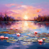 Ein Brush mit Schönheit Poster