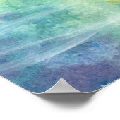 Ein Bubble Meerjungfrau-Poster Poster (Ecke)