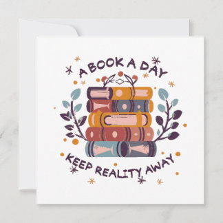 Ein Buch am Tag behalte Realität weg