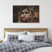 Ein Buch, ein Stift, ein Kind und ein Lehrer könne Leinwanddruck (Insitu (Schlafzimmer))