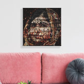 Ein Buch, ein Stift, ein Kind und ein Lehrer könne Leinwanddruck (Insitu (Wohnzimmer))