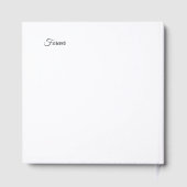 Ein Buch für die Wahrsten, Wünsche zu schreiben (Rückseite)