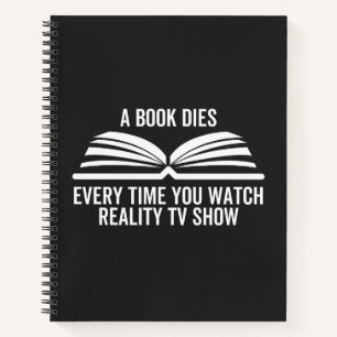 Ein Buch stirbt jedes Mal, wenn du eine Reality-TV