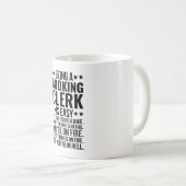 Ein Bucher zu sein ist einfach, wie ein Reiten Kaffeetasse (VorderseiteRechts)