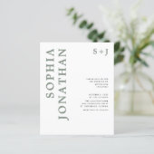 Ein Budget für die Grüne Hochzeit (Stehend Vorderseite)