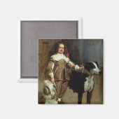 Ein Buffoon wird manchmal fälschlicherweise Magnet (Vorderseite/Rückseite)