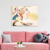 Ein Bugaboo!! Leinwanddruck (Insitu (Wohnzimmer))