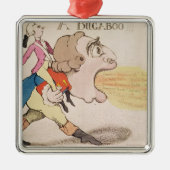 Ein Bugaboo!!! Silbernes Ornament (Vorne)