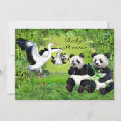 Ein Bündel Joy Baby-Dusche Einladung (Vorderseite)