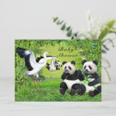 Ein Bündel Joy Baby-Dusche Einladung (Stehend Vorderseite)