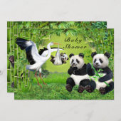 Ein Bündel Joy Baby-Dusche Einladung (Vorne/Hinten)