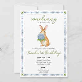 Ein Bunny Special Bunny Baby zum Geburtstag Save The Date