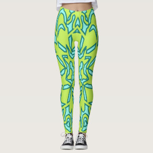 Ein bunter Klassiker "Ratti_Creative_Arts"-Legging Leggings