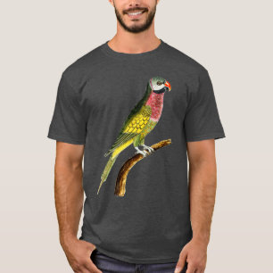 Ein bunter Papagei auf einem Baumzweig T-Shirt