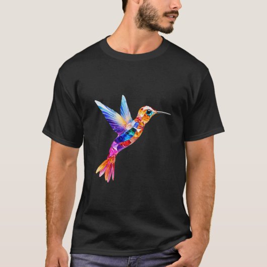 Ein bunter Vogel Sommer Design Mann T - Shirt (Vorderseite)