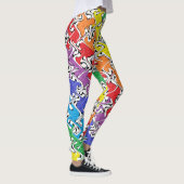 Ein buntes abstraktes leggings (Rechts)