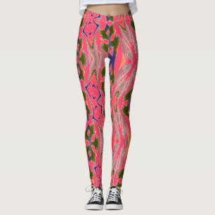 Ein buntes abstraktes Muster "Ratti_Creative_Arts" Leggings