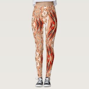 Ein buntes abstraktes Muster "Ratti_Creative_Arts" Leggings