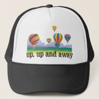 Ein buntes Ballonfliegengeschenk - Heißluft steigt