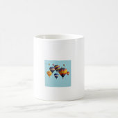 ein buntes Bild eines Heißluftballonfestivals Kaffeetasse (Mittel)