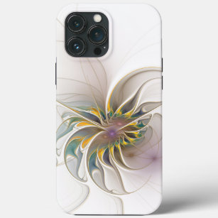 Ein buntes Fraktal-Ornament. Abstrakte Blume Case-Mate iPhone Hülle