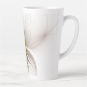 Ein buntes Fraktal-Ornament. Abstrakte Blume Milchtasse (Rechts)