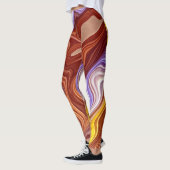 Ein buntes Groovitmuster "Ratti_Creative_Arts" Leggings (Links)