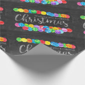 Ein buntes Weihnachtsfest Geschenkpapier (Ecke)