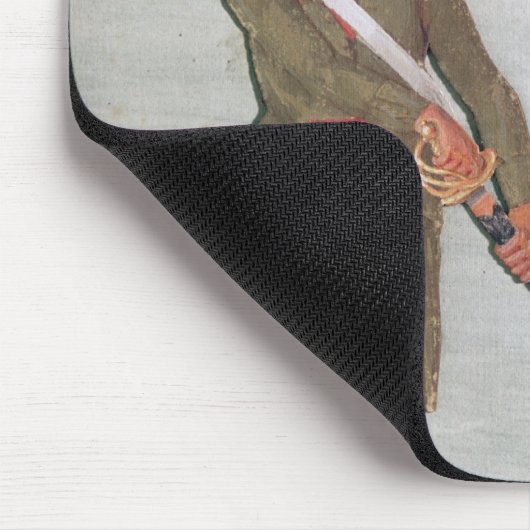 Ein Bürger bereit zu kämpfen und ein Bürger Mousepad (Ecke)