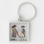 Ein Bürger bereit zu kämpfen und ein Bürger Schlüsselanhänger (Vorne)