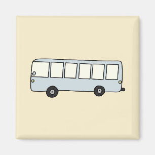 Ein Bus Magnet