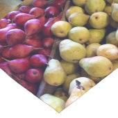 Ein Bushel Apfeltisch-Tischläufer Kurzer Tischläufer (Ecke)