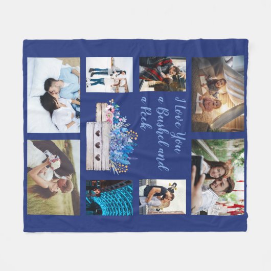 Ein Bushel und ein Peck Fleecedecke (Vorderseite (Horizontal))